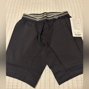 lululemon athletica Men's Gray and Black Boxer Briefs NWT